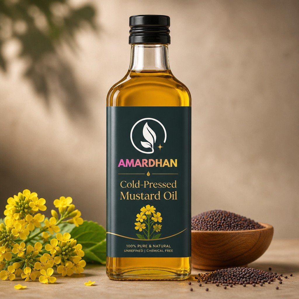 AMARDHAN Cold-Pressed Mustard Oil